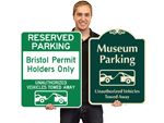 Custom Tow Away Signs