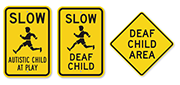 Deaf Child Signs