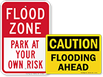 Flood Warning Signs