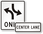 Lane-Use Control Signs