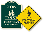 Looking for Pedestrian Crossing Signs?