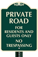 Private Road Signs