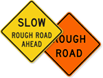 Rough Road Signs