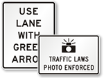 Traffic Signal Signs