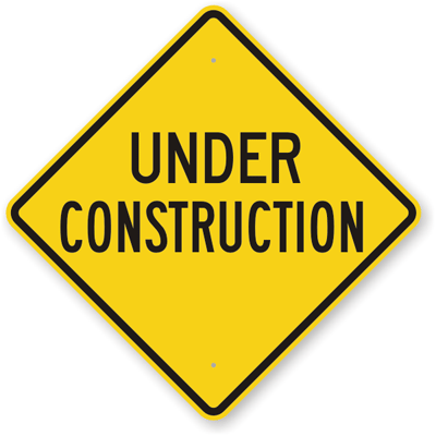 Image result for under construction sign