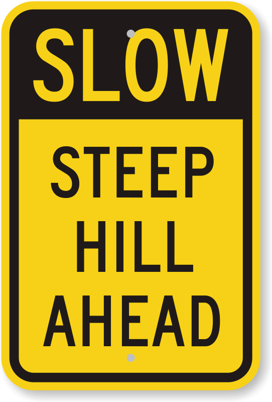 Hill Warning Signs