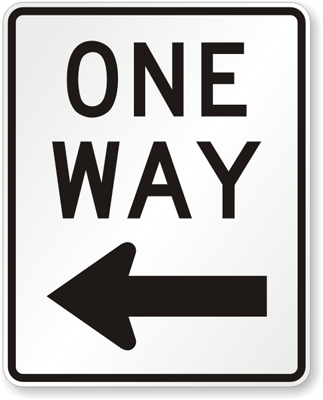 One Way Signs | Fast Shipping