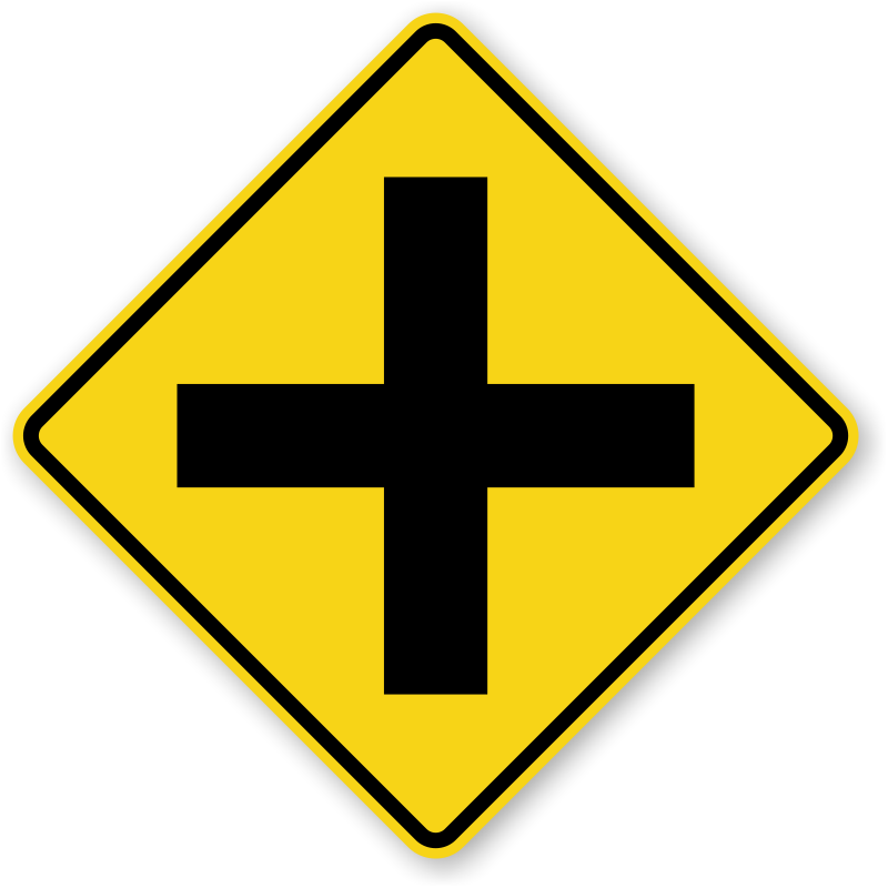 Road Sign Circular Intersection Png Images Psds For D - vrogue.co