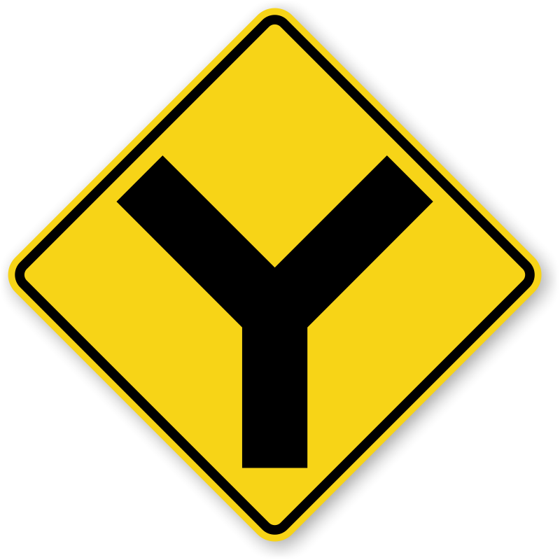 Intersection Road Traffic Signs