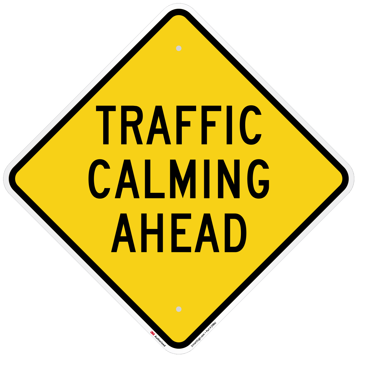 Traffic Calming Ahead Sign | Road Speed Limit Sign, SKU: K-8789