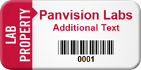 Lab Property  with Barcode