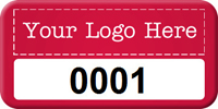 Asset Label Company Name with Numbering