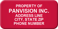 Asset Label, Serviced by Company Name