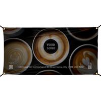 Custom Cafe Vinyl Banner