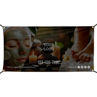 Custom Day Spa Vinyl Banner