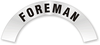 Rocker Hard Hat Decals