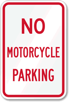 Aluminum Parking Sign