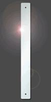 Silver Reflective Post Panel