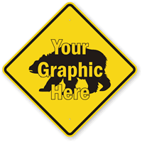 Wild Animal Crossing [with Graphic] Custom Sign