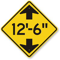 Custom Low Clearance Sign