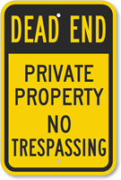 Dead End Sign