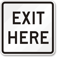 Aluminum Parking Sign