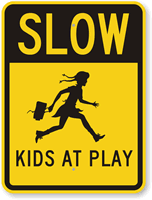 Kids at Play Sign