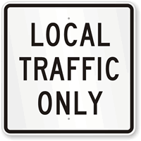 Local Traffic Sign - Traffic Sign
