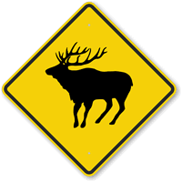 Reindeer Symbol Sign