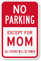 Expectant Mother Parking Sign