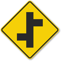 Road Junction Symbol Sign