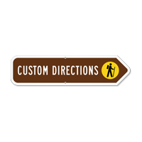 Add Your Custom Direction Right Arrow Sign