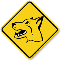 Fierce Dog Symbol Animal Crossing Sign