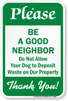 Be A Good Neighbor