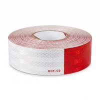Red and White DOT C2  Roll