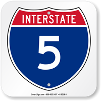 Interstate 5 (I-5)Sign