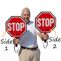 led stop paddle Sign