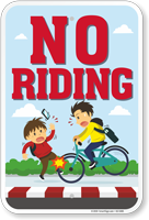 No Riding