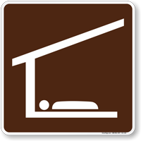 Symbol Sign For Campsite