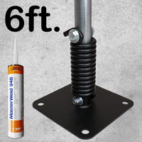 FlexPost® Sign Post  Adhesive Model