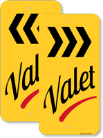 Yellow  with Arrow