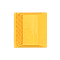 Yellow Plastic Road Reflector