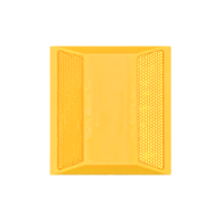 Yellow Plastic Road Reflector