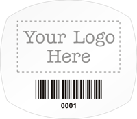 Oval Custom Template  Barcode