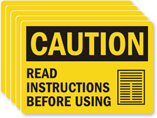 Caution Label