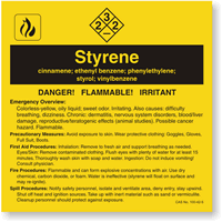 ANSI Chemical Label