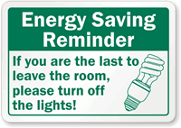 Please Turn Off The Lights Label