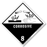 Vinyl DOT HazMat Label