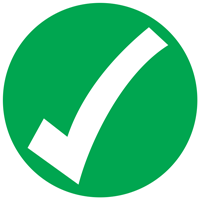 Checkmark Freezer Labels
