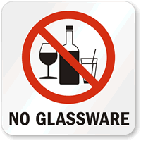 No Glassware